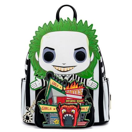Bacgpack Dantes Inferno Beetlejuice One Size White / Black / Green