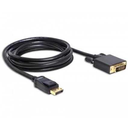 Para Cabo Dvi-d Displayport 2 M One Size Black