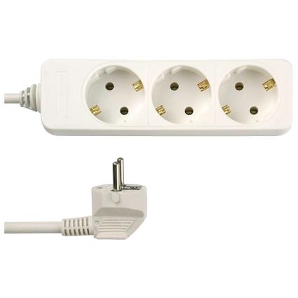 Socket Line 3 Fold 3 M One Size White