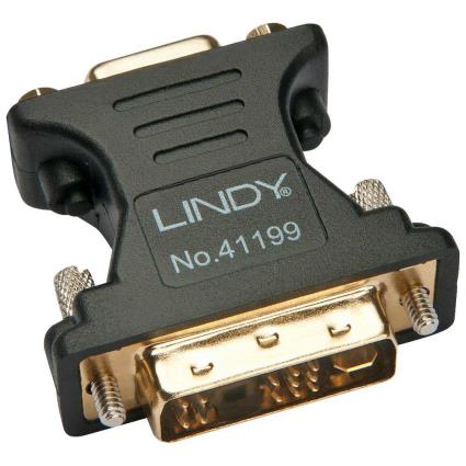 Para Adaptador Vga Dvi One Size Black / Gold