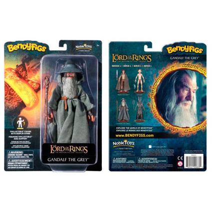 O Senhor Dos Anéis Maleable Bendyfigs Gandalf 19 Cm Figura One Size Multicolor