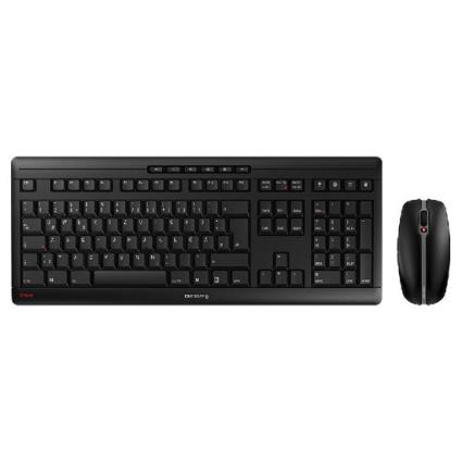 Mouse E Teclado Sem Fio Jd-8500fr-2 French AZERTY Black