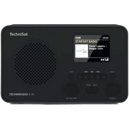 Rádio Techni6 Ir One Size Black