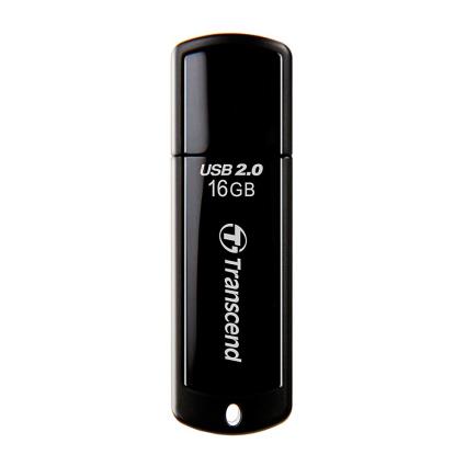 Pen Drive Jetflash 350 Usb 2.0 16gb One Size Black
