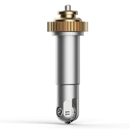 Ponta Da Lâmina De Perfuração Do Fabricante + Habitação Quickswap One Size Silver