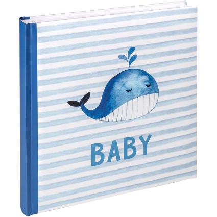 Uk183l Samoa Baby Album 28 X 30.5 Cm 50 Pages One Size Blue / White Pages