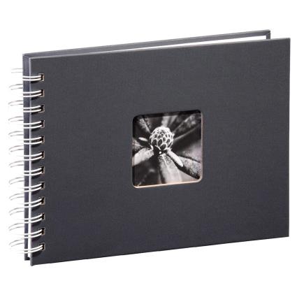 Fine Art Spiral 28x24 Cm 50 White Pages One Size Grey