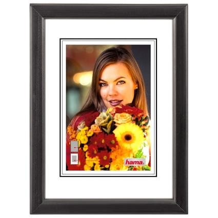 Bella 13x18 Cm Wooden One Size Black