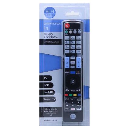 Controle Remoto Mando A Distancia Para Lg Smart Tv Grande One Size Black