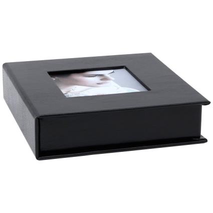 S66dj3 8x8 Cm Usb And Photo Box One Size Black