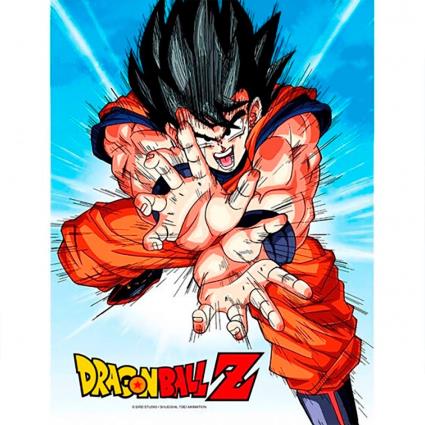 Pôster De Cristal Dragon Ball Z Goku Kame One Size Multicolor