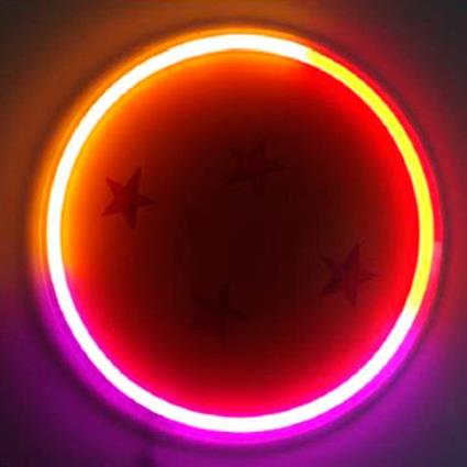 Neon Bola De Dragon Dragon Ball Z One Size Multicolor