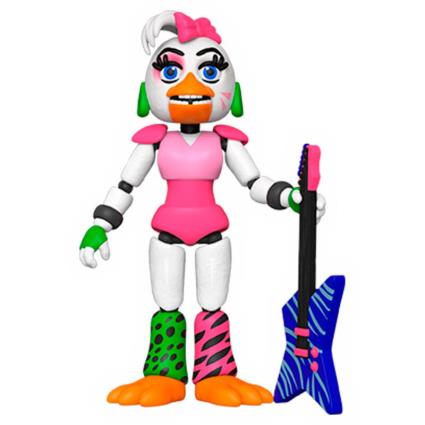 Figura Friday Night At Freddys Security Breach Glamrock Chica One Size Multicolor