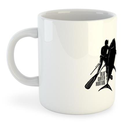 Caneca Blue Water Hunting 325ml One Size White
