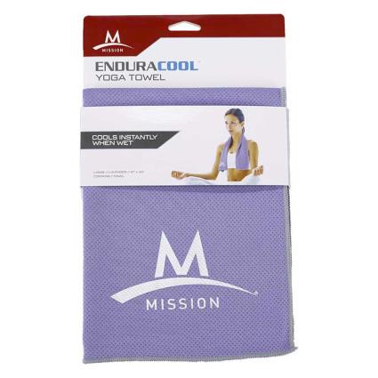 Toalha Enduracool Yoga L 84 x 31 cm Lavender