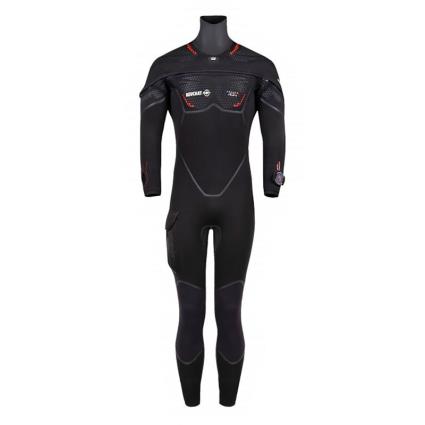 Fato Semydry Semidry X-trem Monosuit 6.5 Mm XL Black