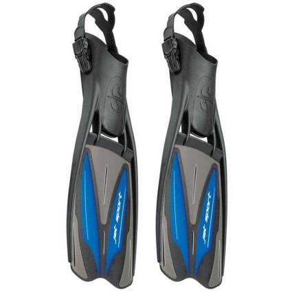Barbatanas Megulho Jet Sport EU 36-39 Blue