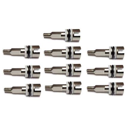 Complete Stem Valve For Model A-b 10 Units One Size Silver