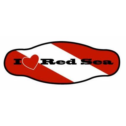 Neoprene Mask Strap Double Layer One Size Red Sea