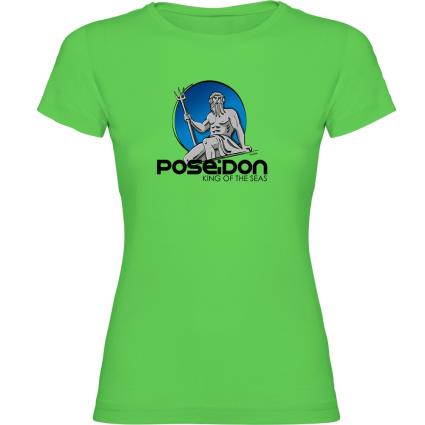 Camiseta De Manga Curta Poseidon XL Light Green