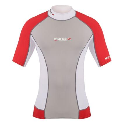 Camiseta Manga Curta Rash Guard Trilastic Dc XS Grey / Red