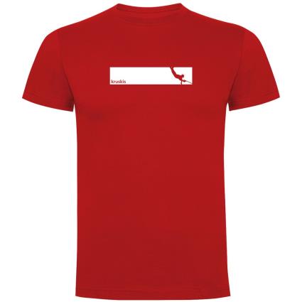 Camiseta De Manga Curta Spearfishing Frame M Red