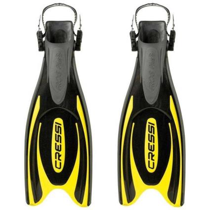 Barbatanas Megulho Frog Plus EU 42-44 Black / Yellow