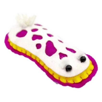 Ímã De Nudibrânquio Tammy One Size White / Purple / Yellow