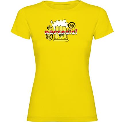 Camiseta De Manga Curta Narcosis S Lemon Yellow