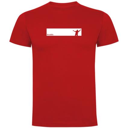 Camiseta De Manga Curta Dive Frame 3XL Red