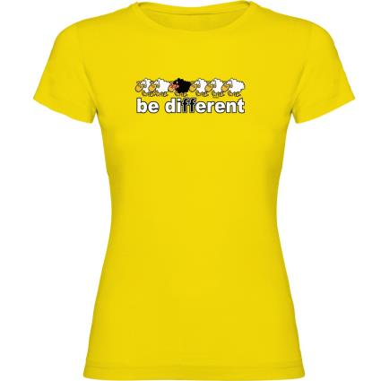 Camiseta De Manga Curta Be Different M Lemon Yellow