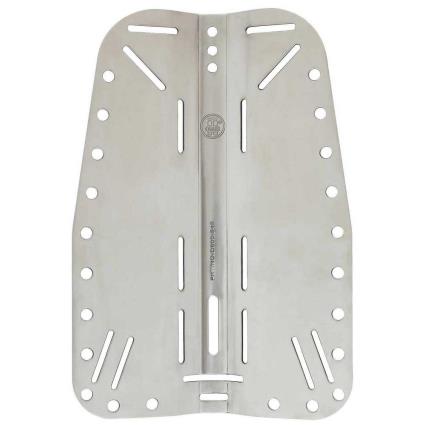 Backplate Without Harness One Size Stainless Steel