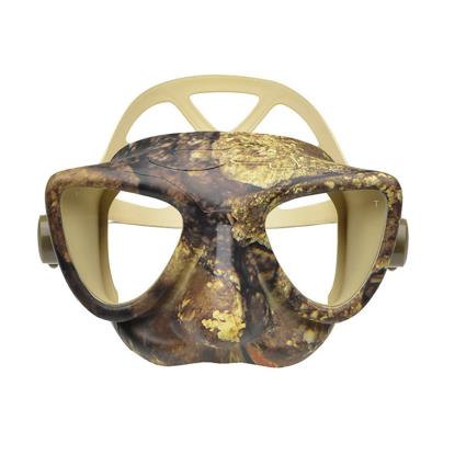 Máscara De Caça Submarina De Espelho Plasma One Size Green Camo