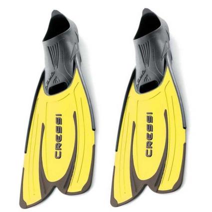 Barbatanas Snorkeling Agua EU 41-42 Yellow