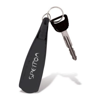 Chaveiro Com Barbatana De Caça Submarina One Size Black