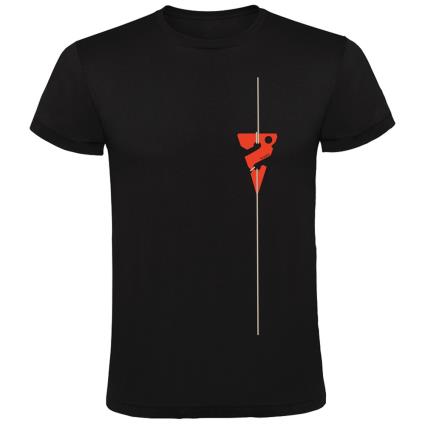 Camiseta De Manga Curta Line Marker L Black