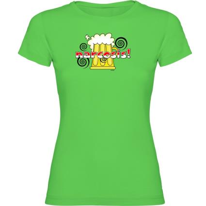 Camiseta De Manga Curta Narcosis M Light Green