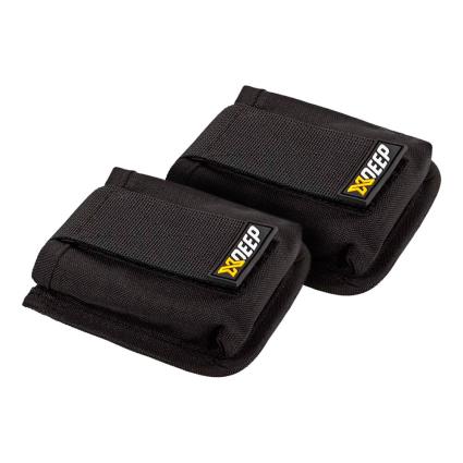 Backmount Trim Pockets 2 Units L Black