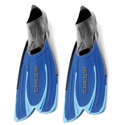 Barbatanas Snorkeling Agua EU 41-42 Blue