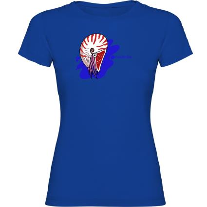 Camiseta De Manga Curta Nautilus XL Royal Blue