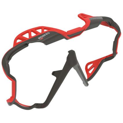 Pure Wire Single Frame One Size Grey / Red