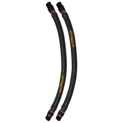 Maori 16 Mm Pair 26 cm Black / Orange