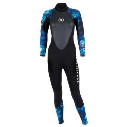 Mulher Hydroflex Fs 1 Milímetros ML Black / Blue