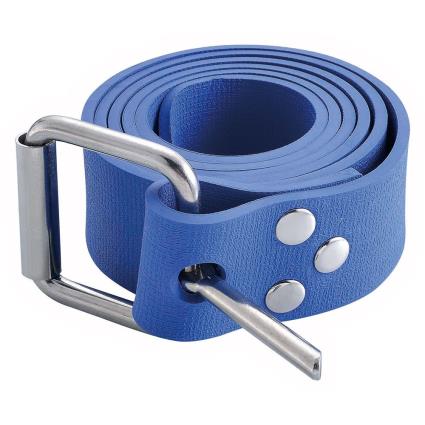 Rubber Weight Belt One Size Blue