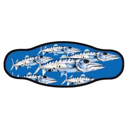 Neoprene Mask Strap Double Velcro One Size Barracuda