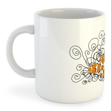 Caneca Clownfish 325ml 325 ml (11 oz) White