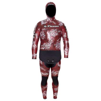 Caça Submarina Thermal Skin 7 Milímetros L Red Camo
