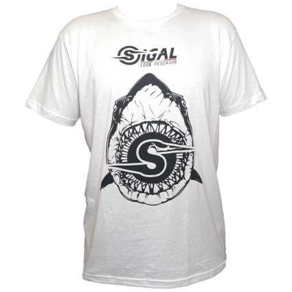 Camiseta De Manga Curta Sigal Mod 3 XL White / Black