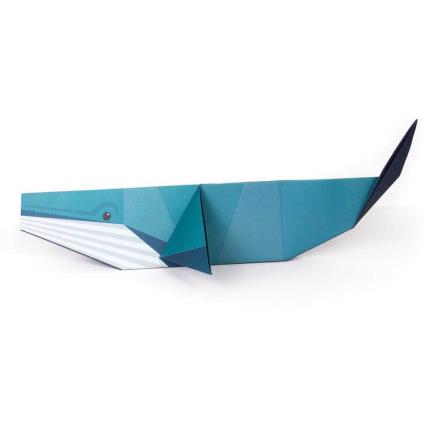 Crie Seu Próprio Origami Gigante Do Oceano One Size Blue