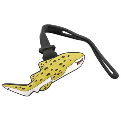 Leo Leo Pard Shark Key Ring One Size Yellow / Brown / White